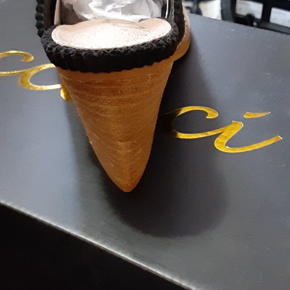 CCOCCI VICKY BLACKY CORDUROY MULE CLOGS SLIDES - Picture 4 of 6